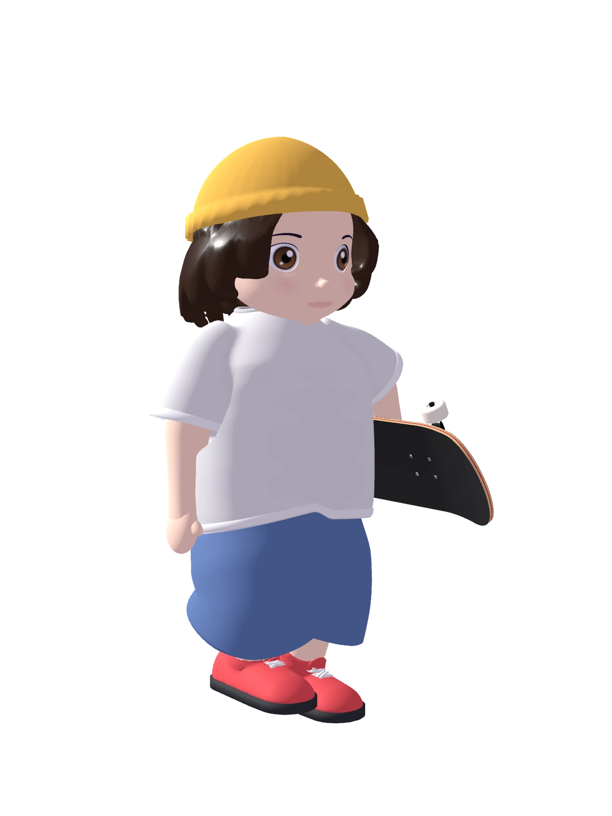 ボーイ 90s ストリート（VS 画面の終わりの動きの途中）